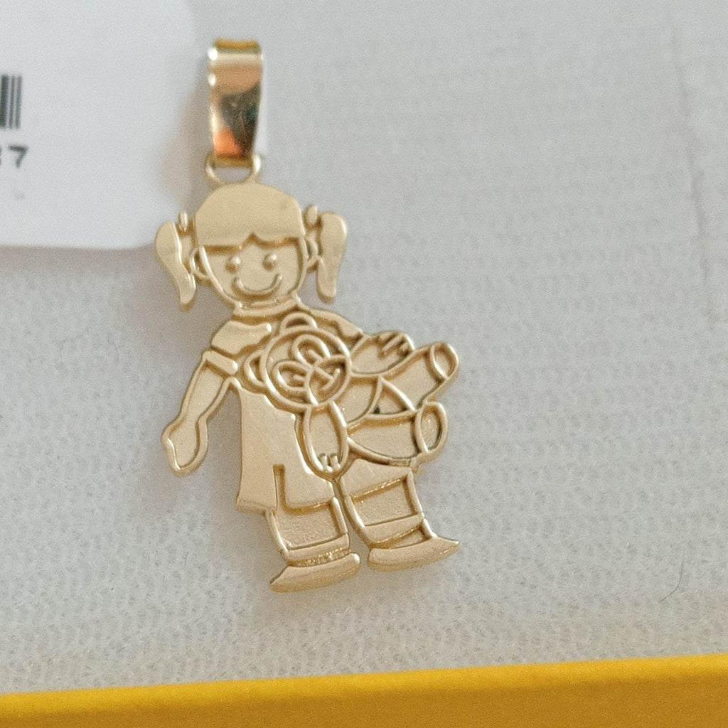 DIJE NIÑA 10K 1 GR (NUEVO)