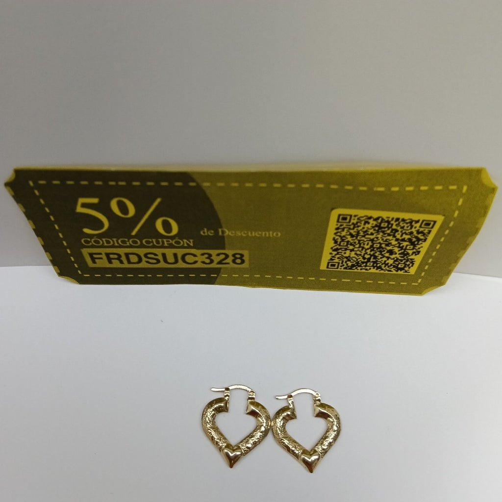 ARETES ARRACADAS 14K 1.8 GR (NUEVO)