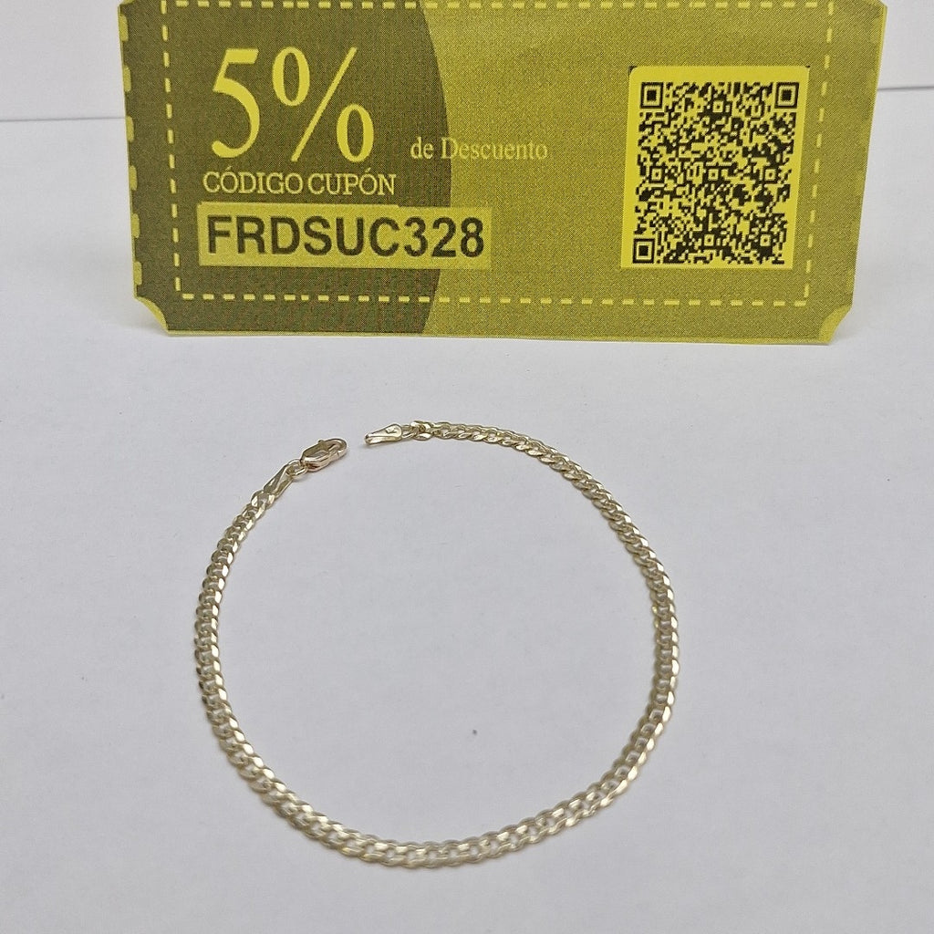 PULSERA BARBADA 14K 21 CM 3.9 GR (NUEVO)