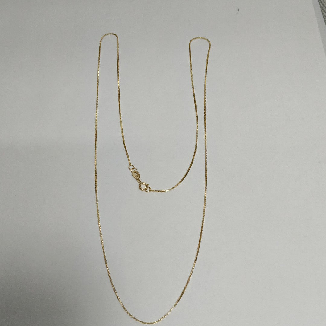 CADENA VENECIANO 14K 60 CM 2.6 GR (NUEVO)