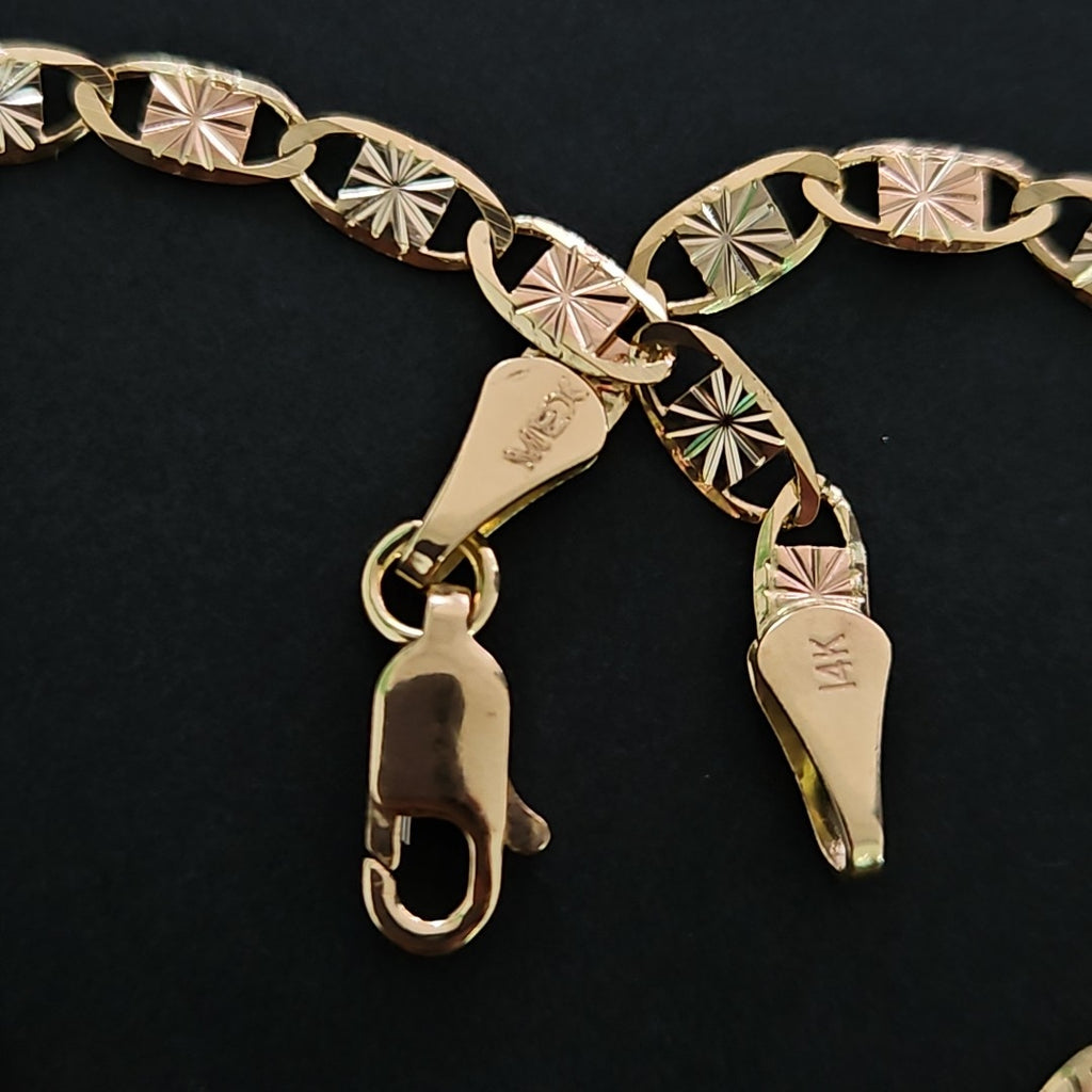 PULSERA GUCHI 14K 18 CM 2.9 GR (NUEVO)