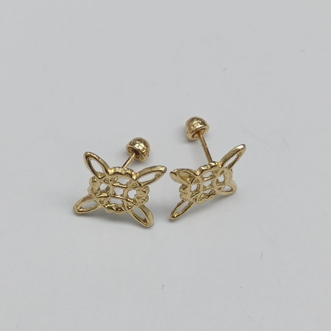 ARETES PAR ORO 10 K 0.2 GRMS (SEMINUEVO)