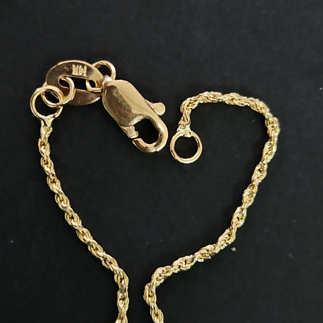 PULSERA TORZAL 14K 18 CM 1.2 GR (NUEVO)