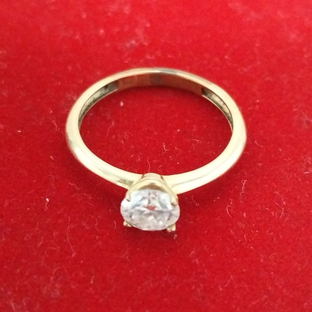 SOLITARIO ORO 14 K 1.7 GRMS (SEMINUEVO)