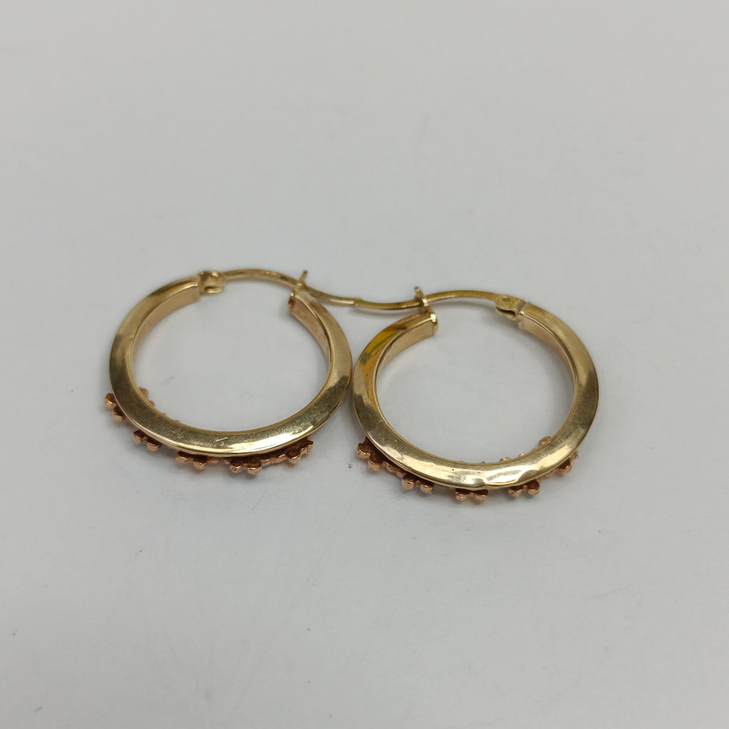 ARRACADAS PAR ORO 14 K 2.8 GRMS (SEMINUEVO)