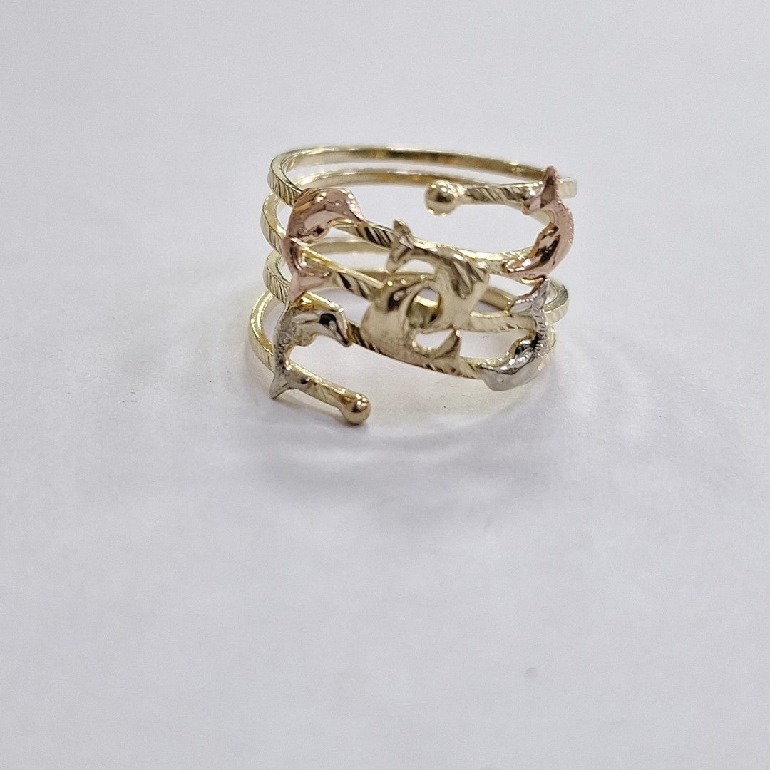 ANILLO ORO 10 K 3,70 GRMS (SEMINUEVO)