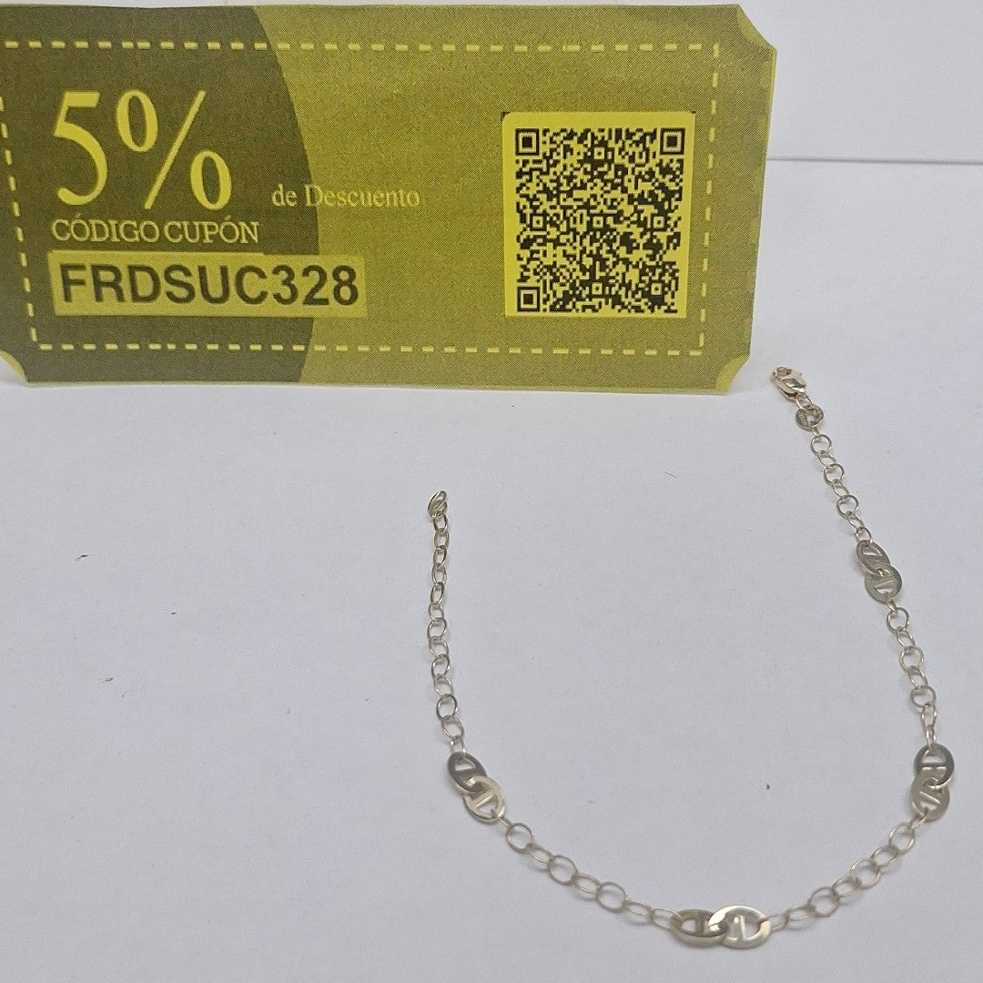 PULSERA ESPECIAL 14K 21 CM 1.9 GR (NUEVO)
