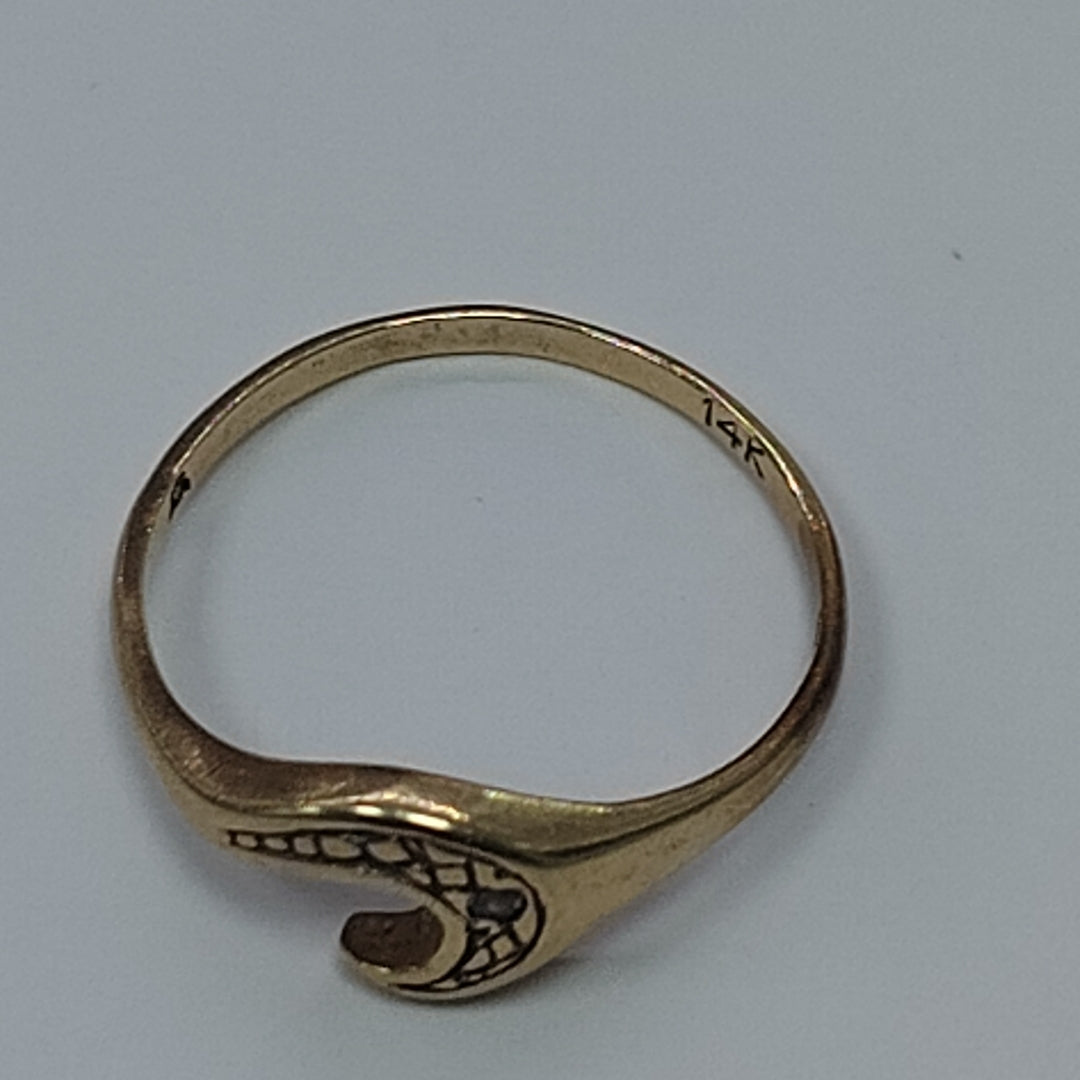 ANILLITO ORO 14 K 1.7 GRMS (SEMINUEVO)