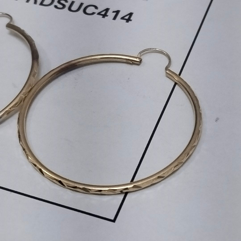 ARRACADAS PAR ORO 14 K 3.5 GRMS (SEMINUEVO)