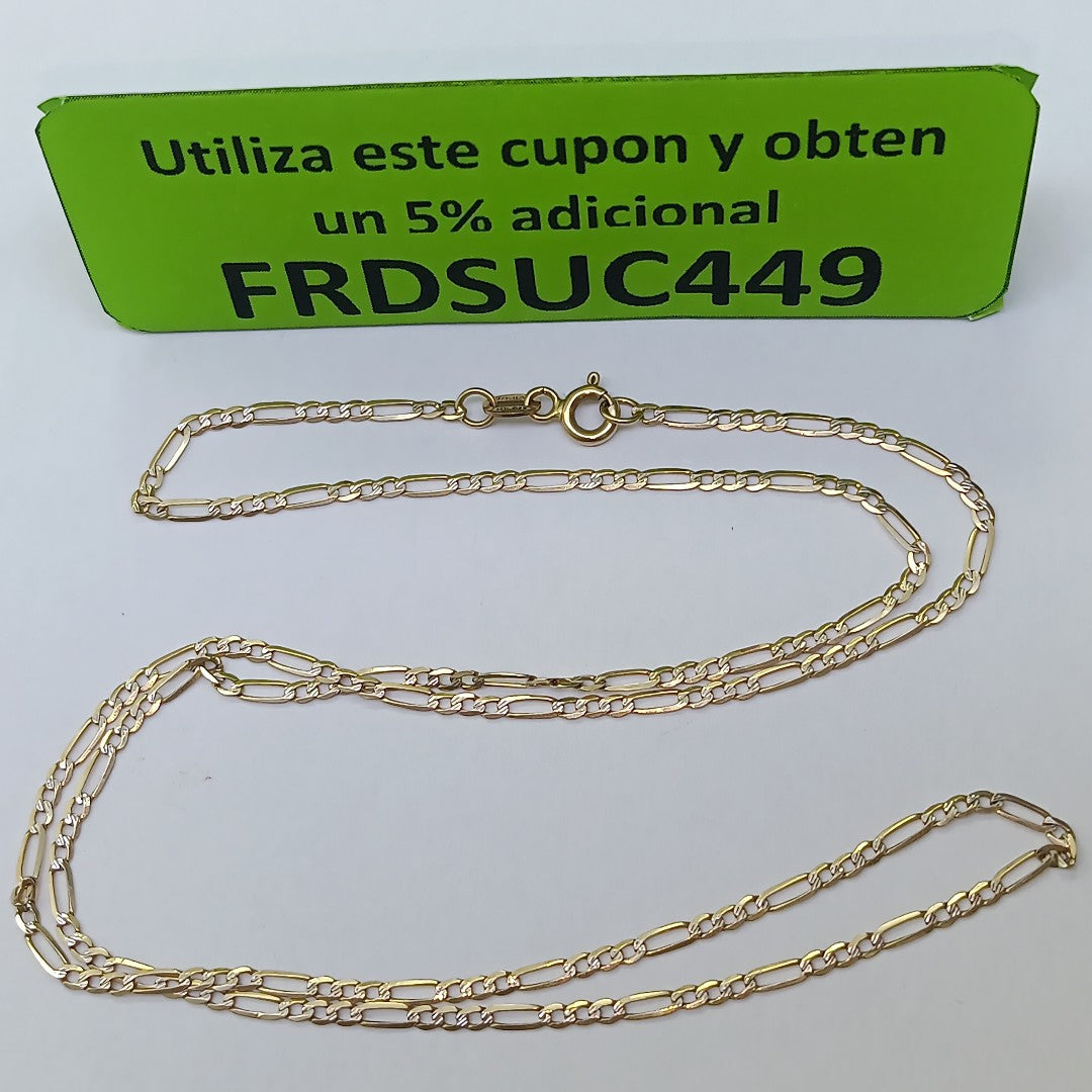 CADENA ORO 14 K 2.6 GRMS (SEMINUEVO)