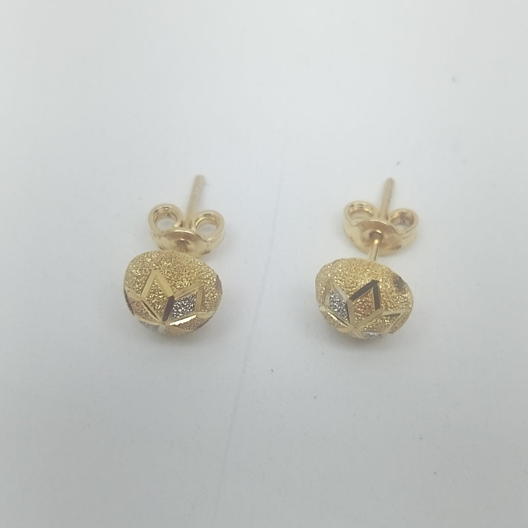 BROQUELES PAR ORO 14 K 2 GRMS (SEMINUEVO)
