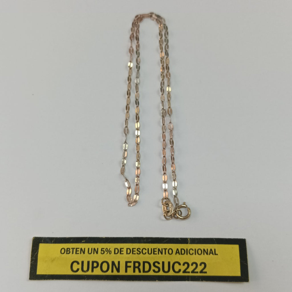 CADENA ORO 10 K 0,80 GRMS (SEMINUEVO)