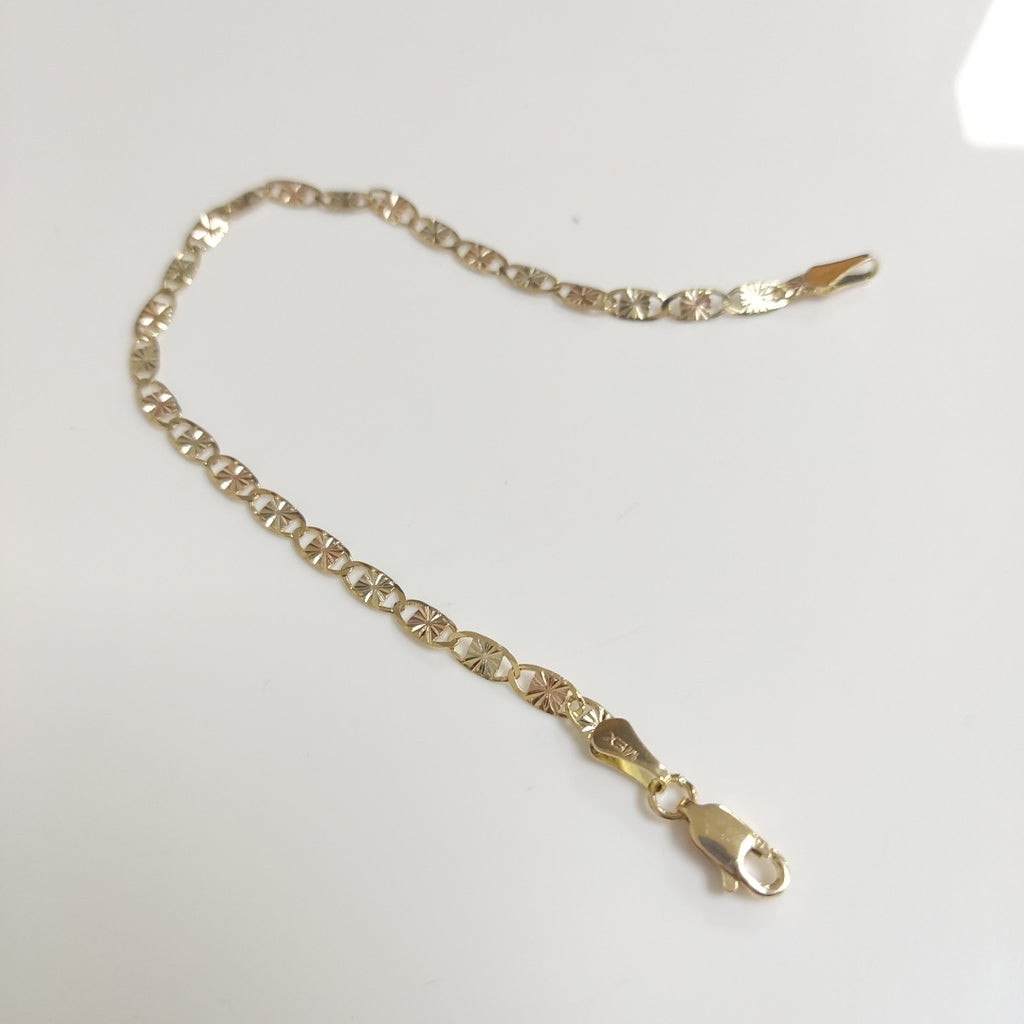 PULSERA GUCHI 14K 18 CM 2.8 GR (NUEVO)