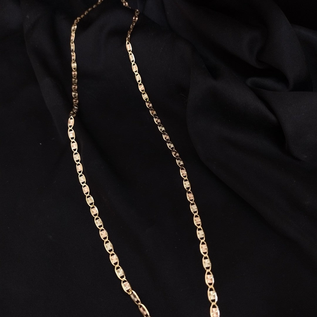 CADENA ORO COMBINADO 10 K 6.8 GRMS (SEMINUEVO)