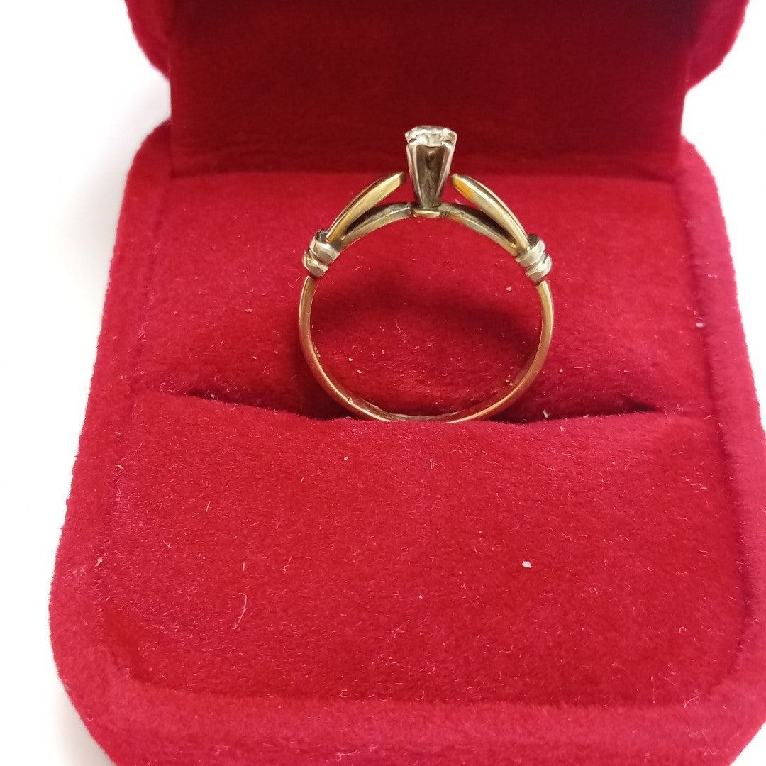 SOLITARIO ORO 14 K 2,20 GRMS (SEMINUEVO)