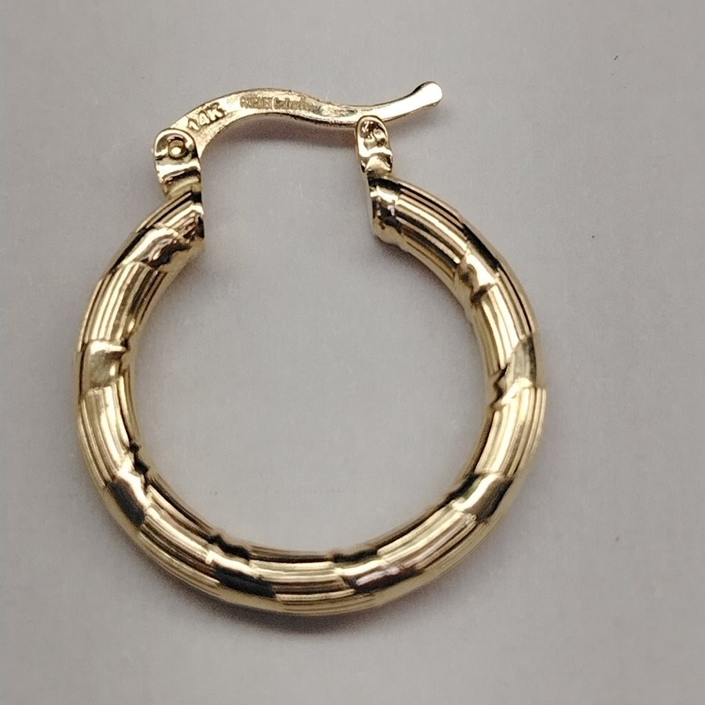ARETES ARRACADAS 14K 2.7 GR (NUEVO)