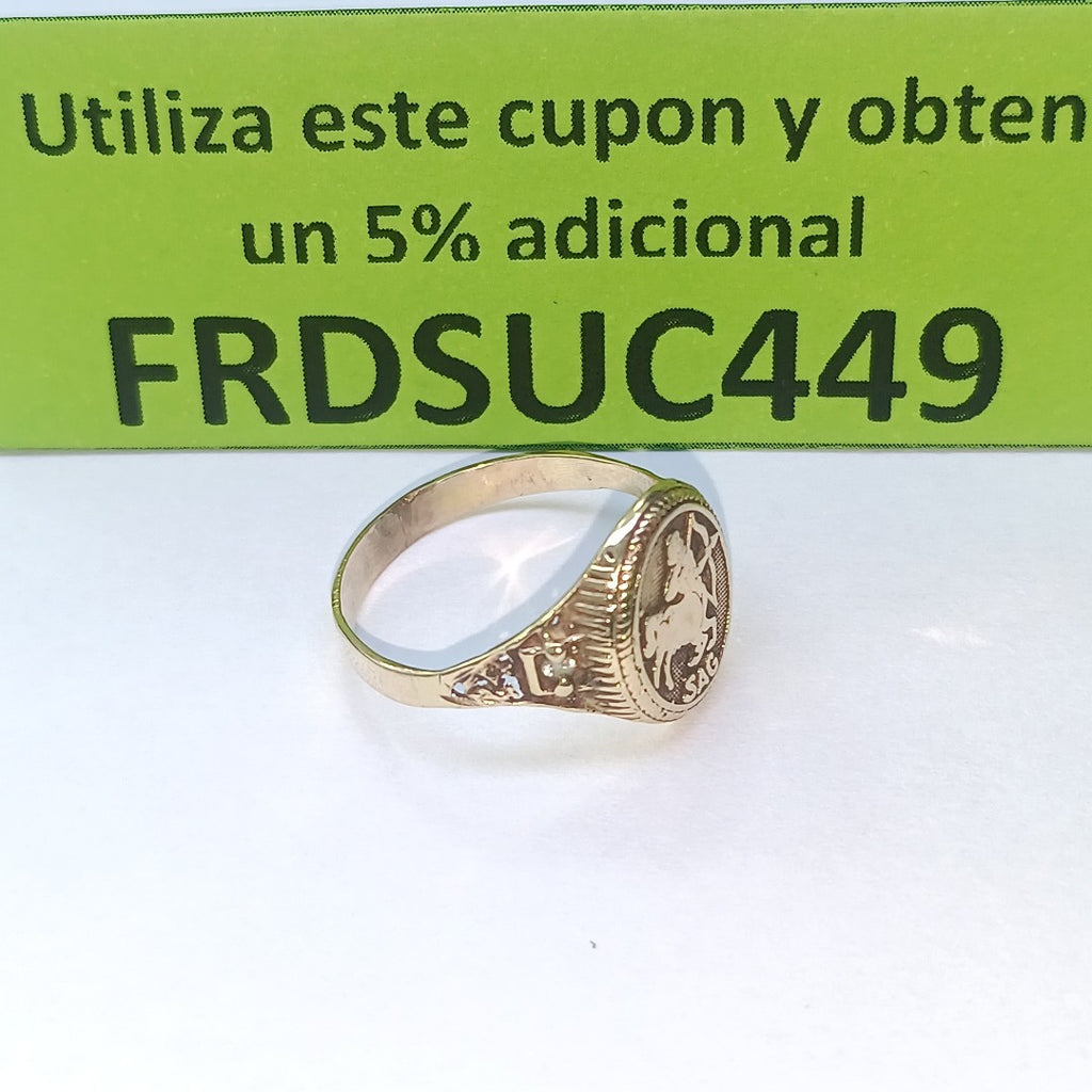 ANILLO ORO 8 K 2.6 GRMS (SEMINUEVO)
