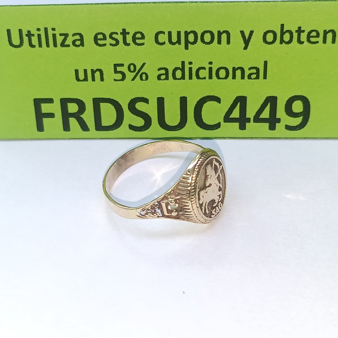 ANILLO ORO 8 K 2.6 GRMS (SEMINUEVO)