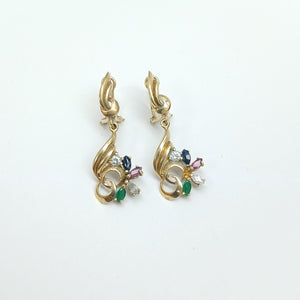 ARETES PAR ORO 10 K 4.6 GRMS (SEMINUEVO)