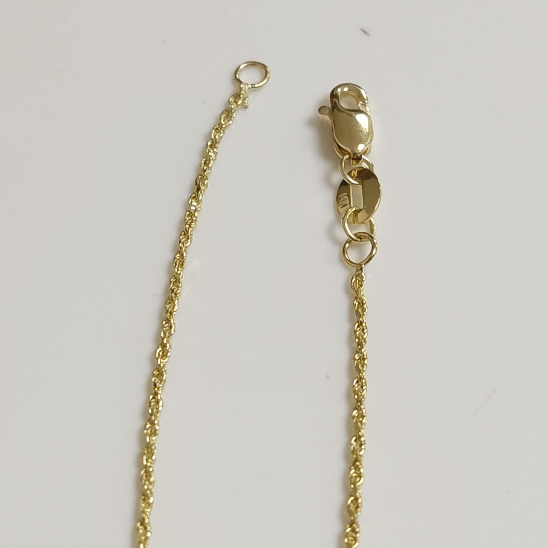 PULSERA TORZAL 14K 18 CM 1.3 GR (NUEVO)