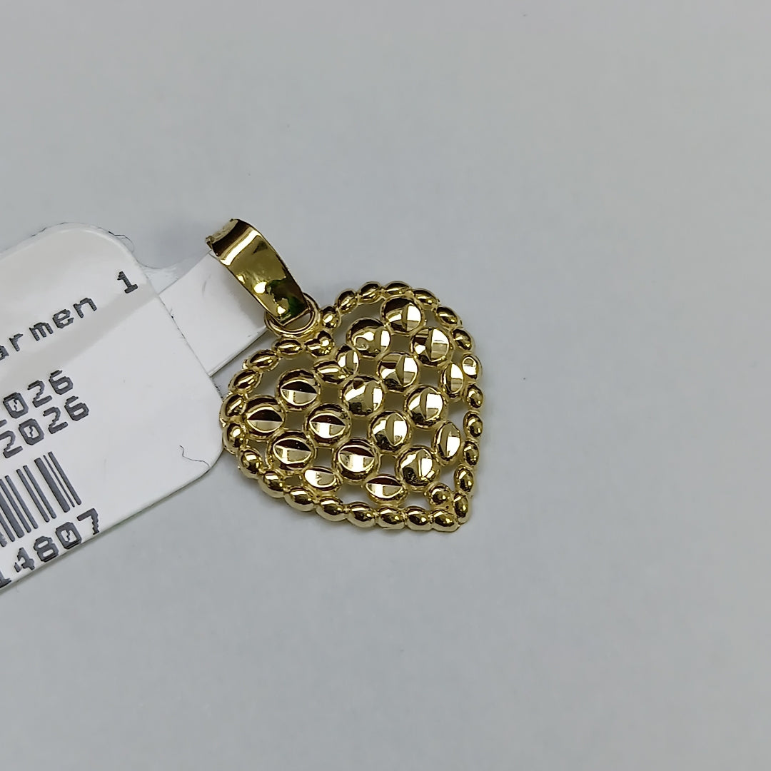 DIJE FIG CORAZON 14K 0.7 GR (NUEVO)