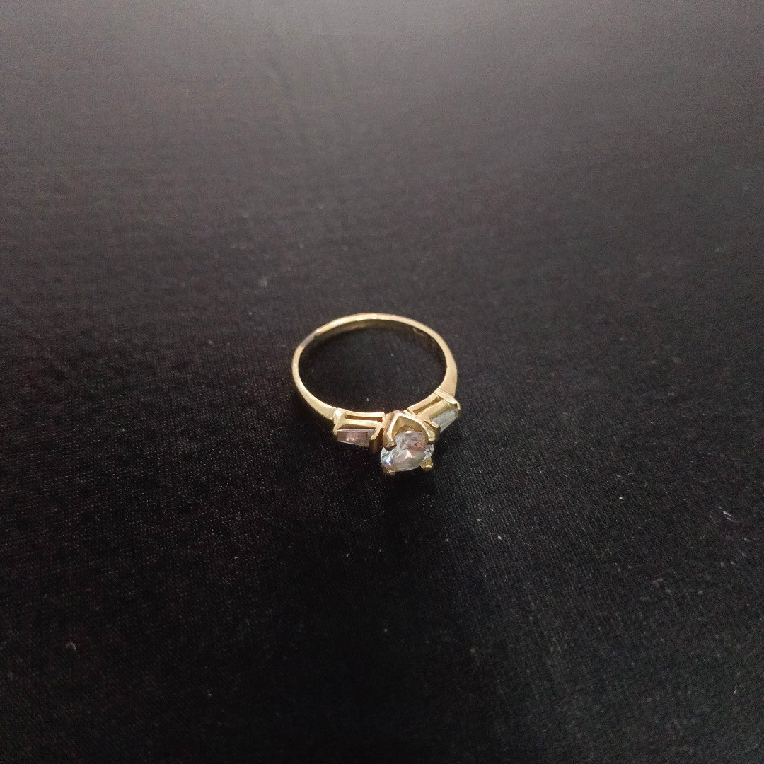 ANILLO ORO 14 K 2 GRMS (SEMINUEVO)