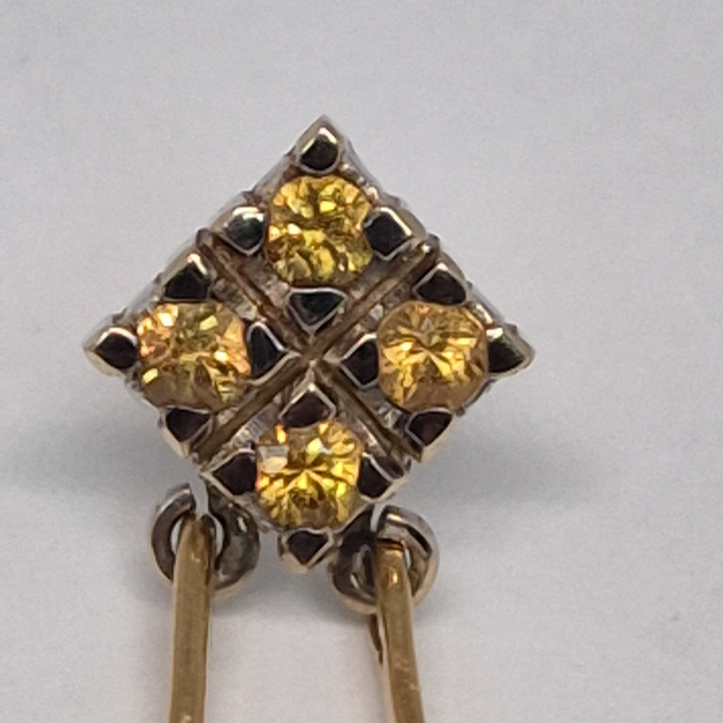 BROQUELES PAR ORO 14 K 7.3 GRMS (SEMINUEVO)