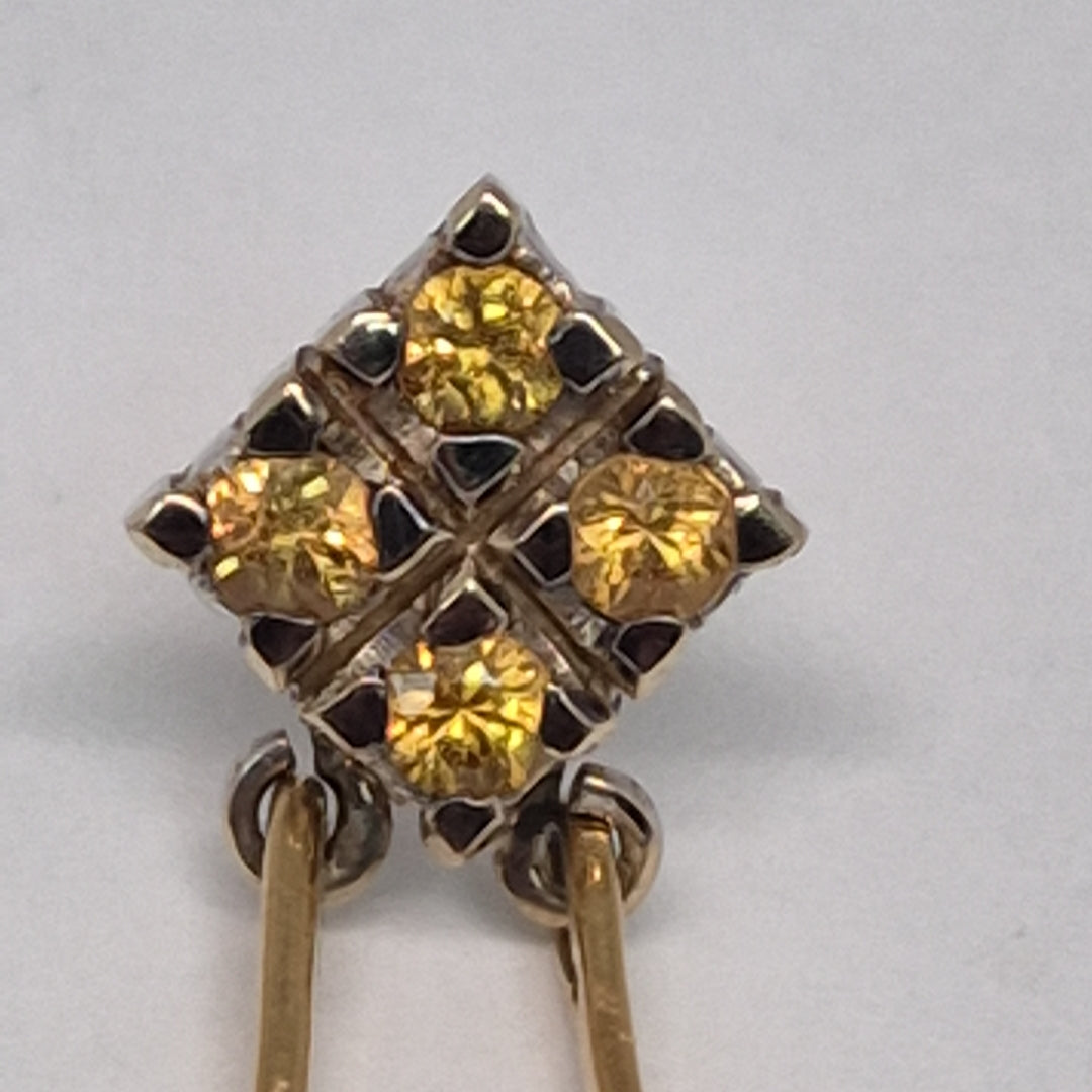 BROQUELES PAR ORO 14 K 7.3 GRMS (SEMINUEVO)