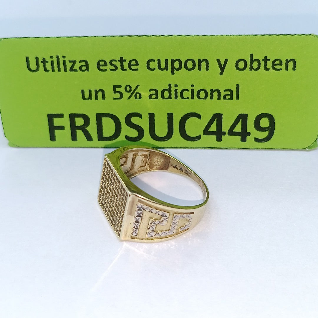ANILLO ORO 10 K 3.8 GRMS (SEMINUEVO)
