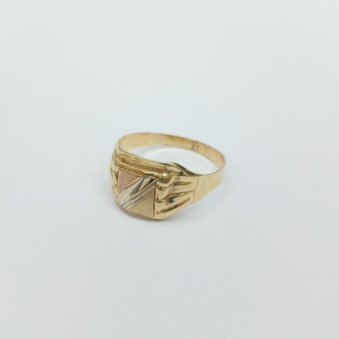 ANILLITO ORO, ORO COMBINADO 14 K 3.2 GRMS (SEMINUEVO)