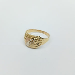 ANILLITO ORO, ORO COMBINADO 14 K 3.2 GRMS (SEMINUEVO)