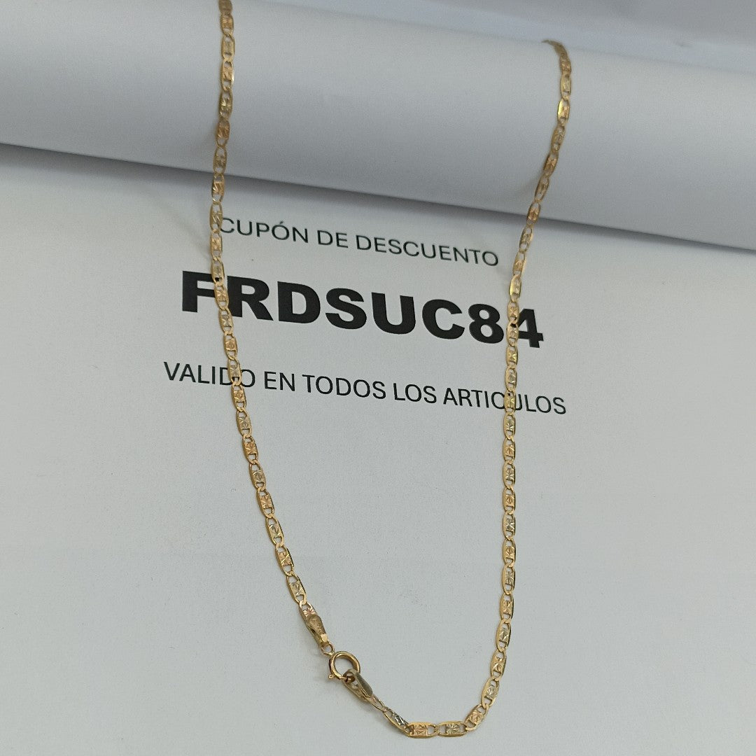 CADENA ORO 14 K 4.6 GRMS (SEMINUEVO)