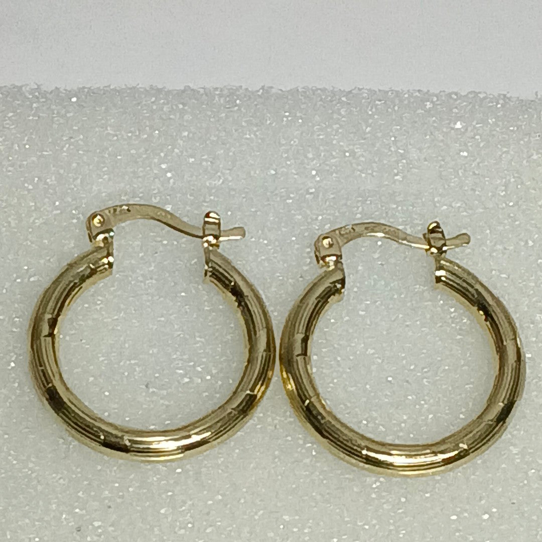ARETES ARRACADAS 14K 2.7 GR (NUEVO)