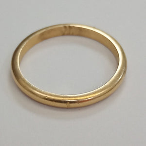 ARGOLLA ORO 18 K 2,40 GRMS (SEMINUEVO)