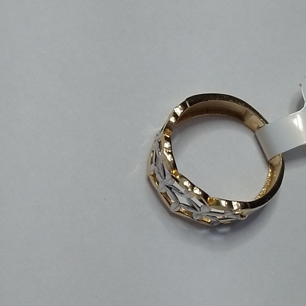 ANILLO ORO,RODIADO 14 K 2,50 GRMS (SEMINUEVO)