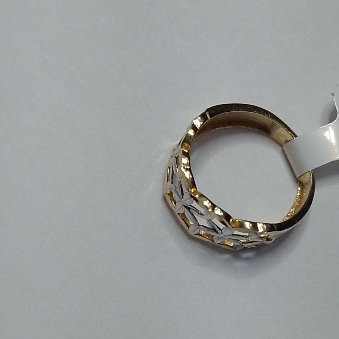 ANILLO ORO,RODIADO 14 K 2,50 GRMS (SEMINUEVO)