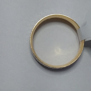 ARGOLLA ORO, ORO COMBINADO 14 K 3.3 GRMS (SEMINUEVO)