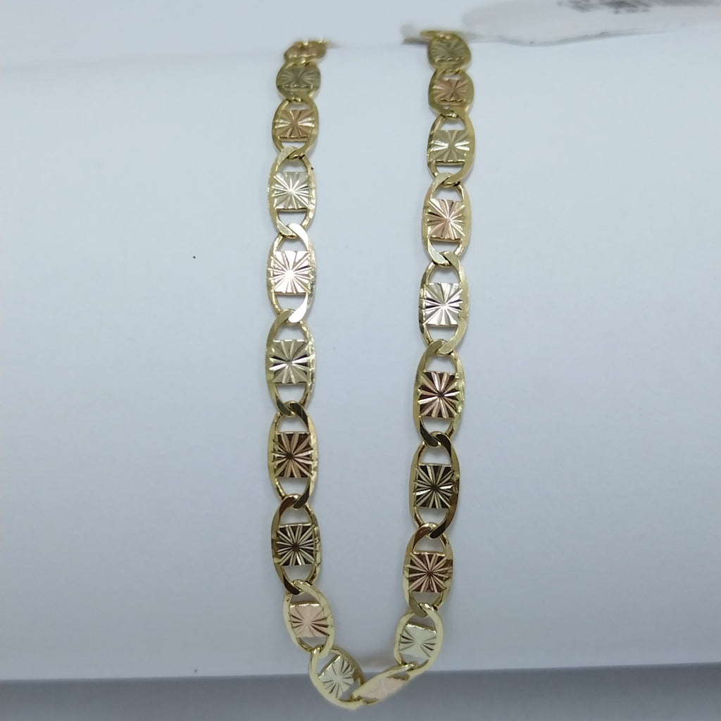 PULSERA GUCHI 14K 18 CM 2.9 GR (NUEVO)