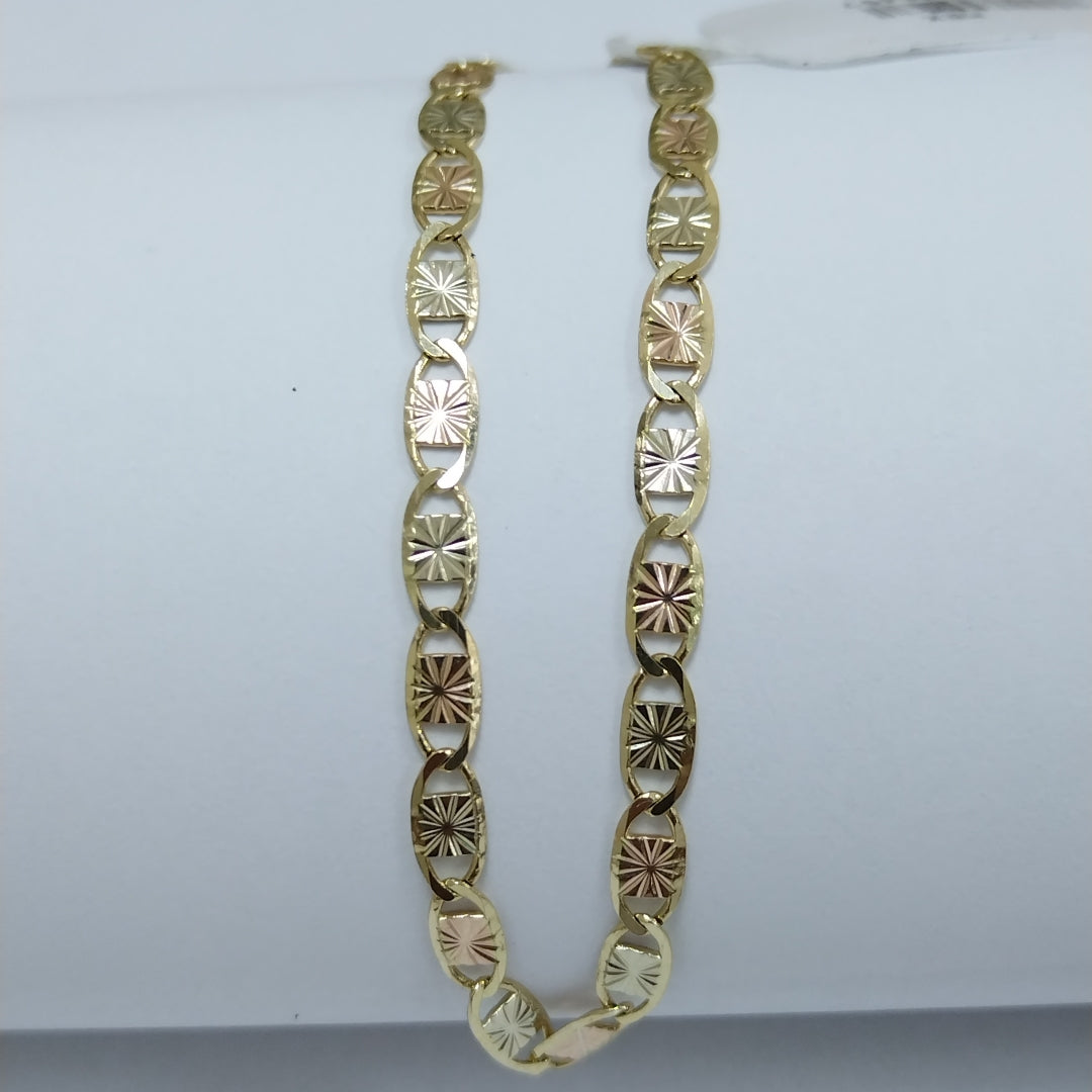 PULSERA GUCHI 14K 18 CM 2.9 GR (NUEVO)