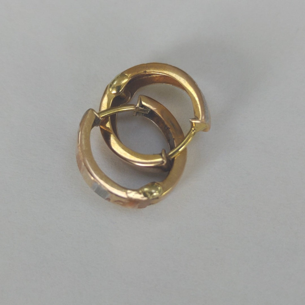 ARRACADAS PAR ORO 14 K 1,30 GRMS (SEMINUEVO)