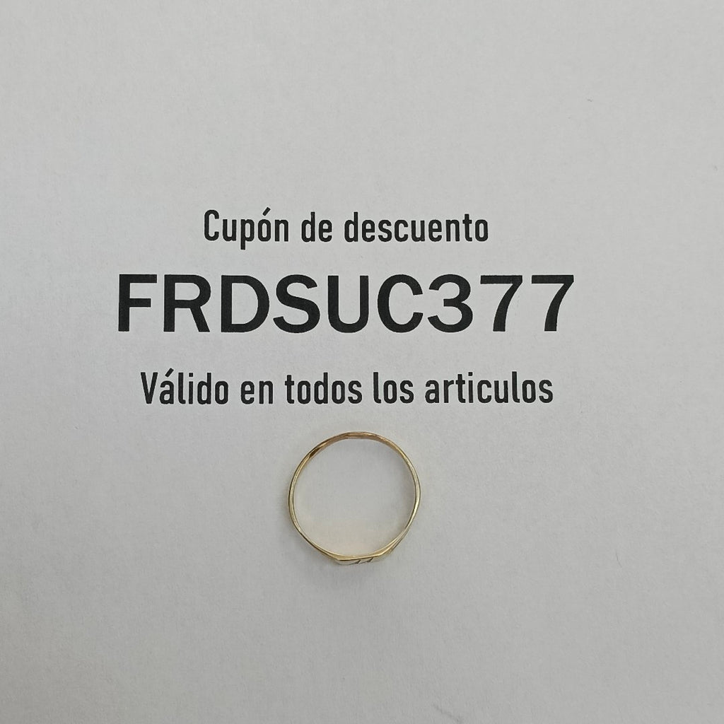 ANILLITO ORO 10 K 0.9 GRMS (SEMINUEVO)