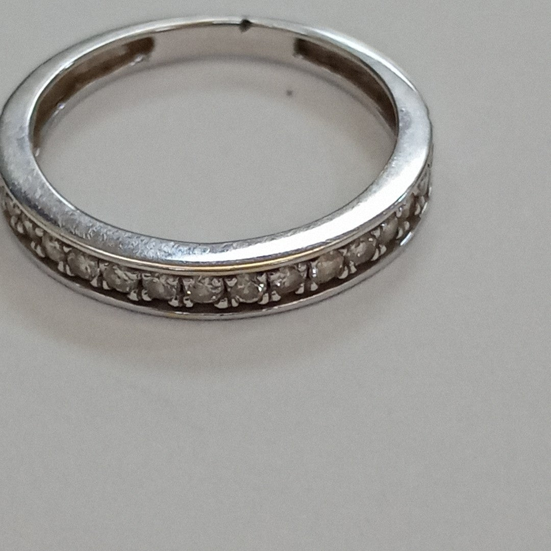 ANILLITO ORO BLANCO 14 K 1.8 GRMS (SEMINUEVO)