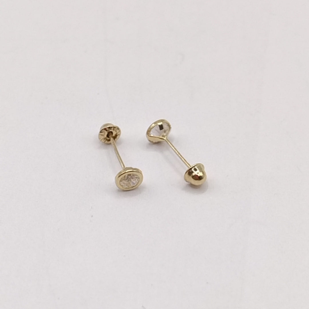 BROQUELES BROQUEL C CIRCONIA 14K 0.1501 GR (NUEVO)