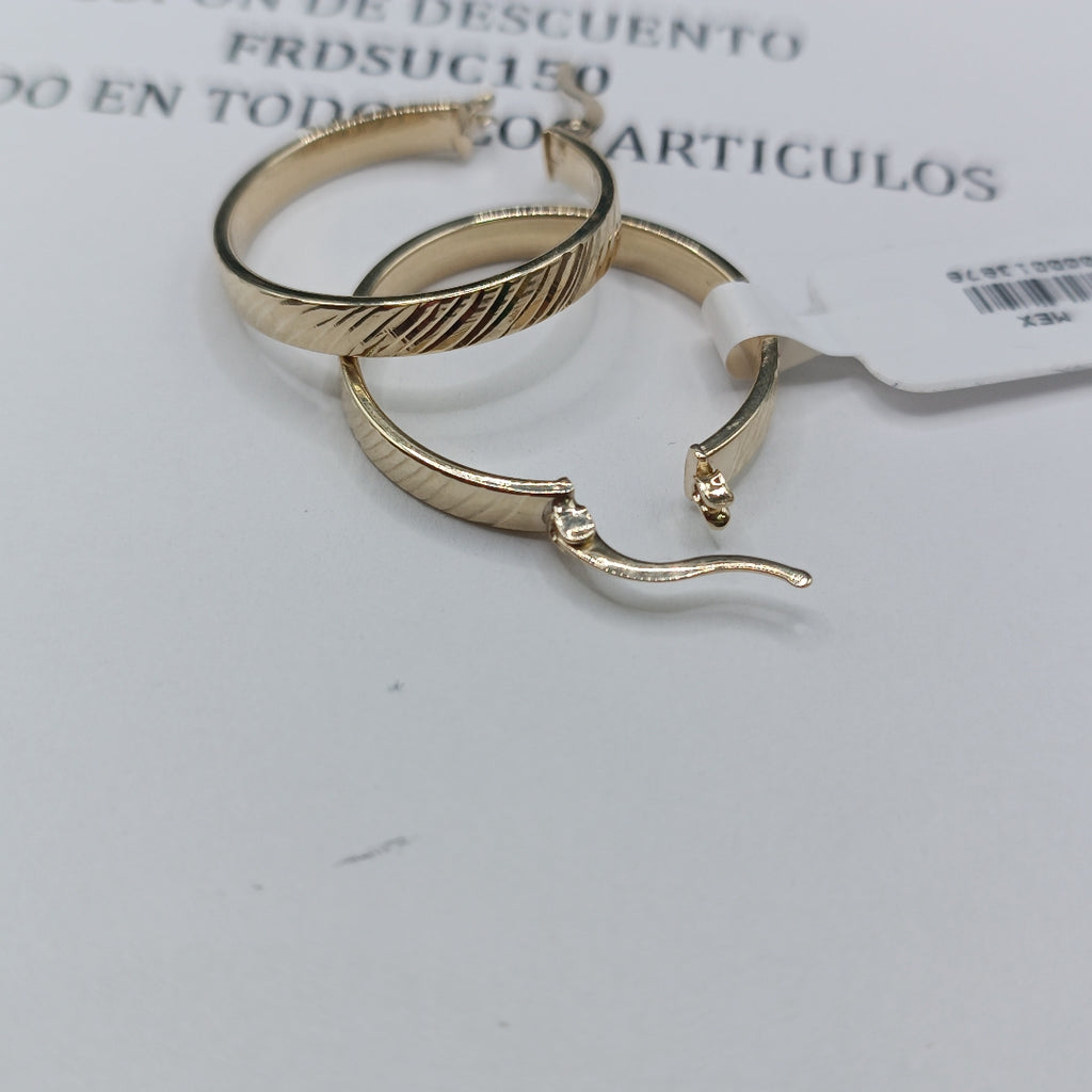 ARETES ARRACADA ASTRIADA 10K 2.5 GR (NUEVO)