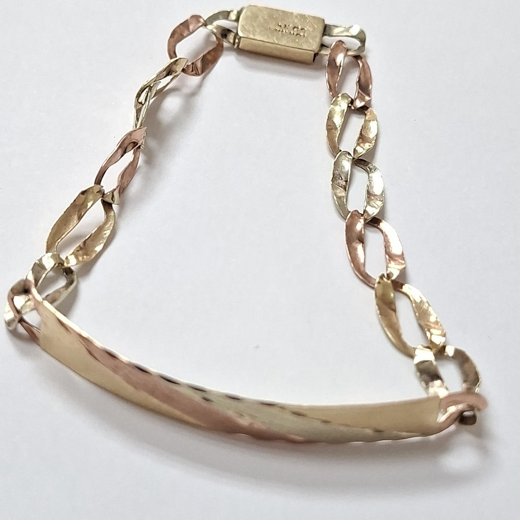ESCLAVA ORO,ORO COMBINADO 10 K 5,50 GRMS (SEMINUEVO)