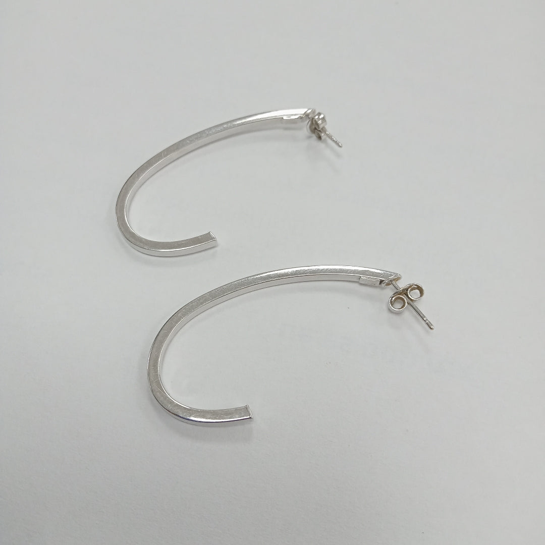 BROQUELES PAR ORO, ORO BLANCO 14 K 2 GRMS (SEMINUEVO)