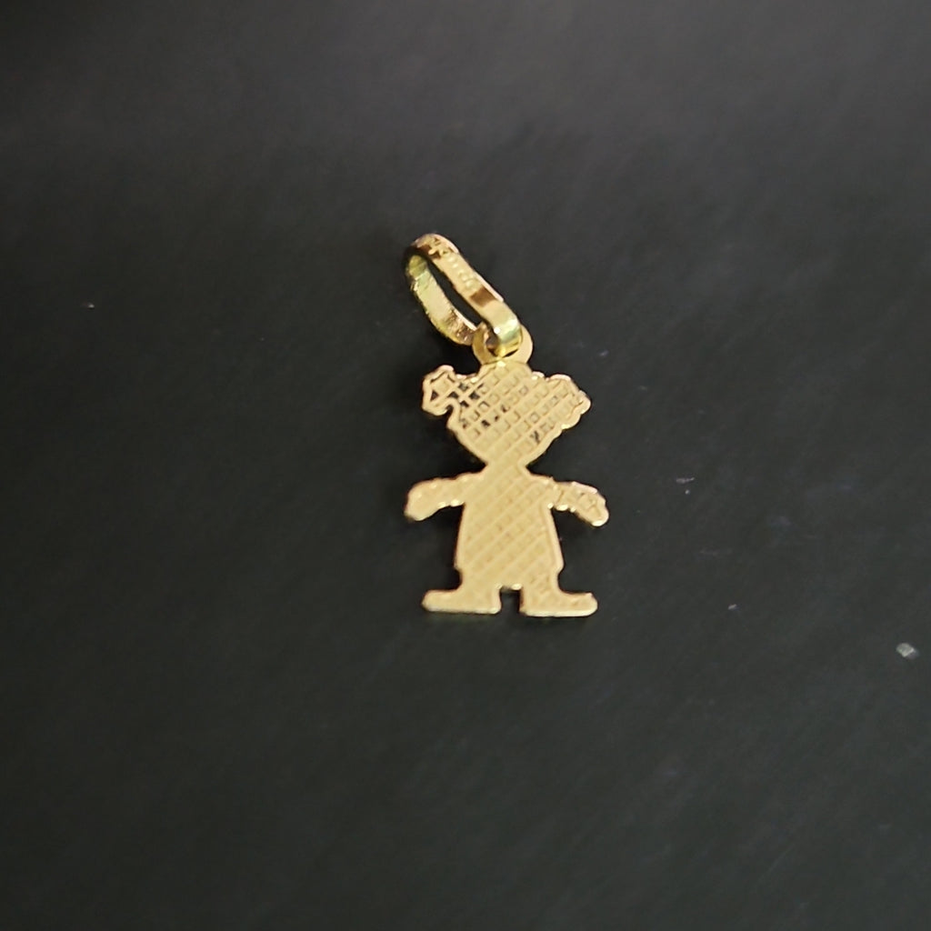 DIJE NIÑA 10K 0.3 GR (NUEVO)