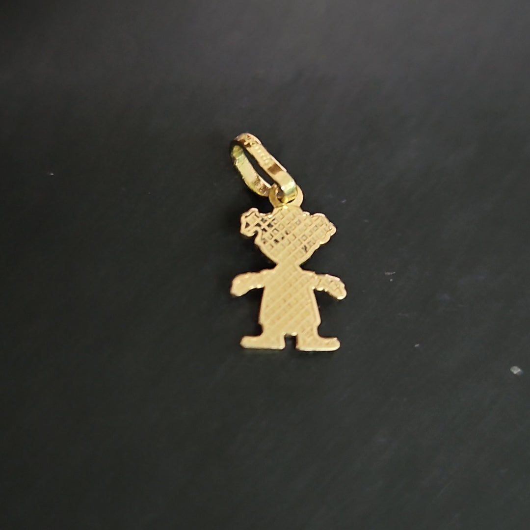 DIJE NIÑA 10K 0.3 GR (NUEVO)