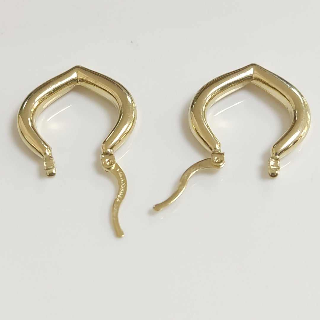 ARETES ARRACADAS 14K 2.1 GR (NUEVO)