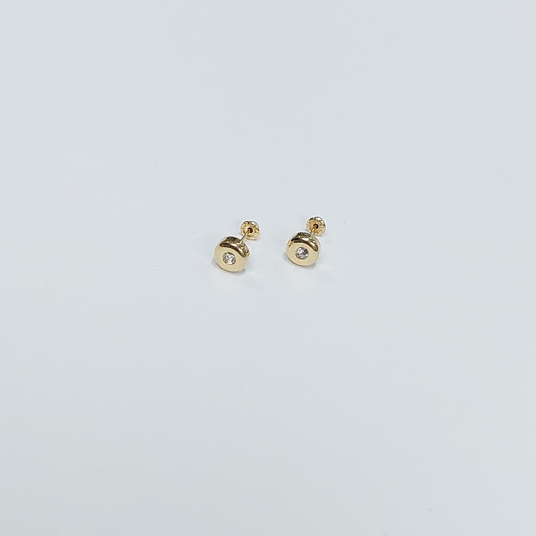 BROQUELES BROQUEL C CIRCONIA 14K 0.27 GR (NUEVO)